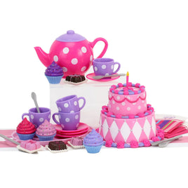 Cake & Tea Party 21pc Set Fits 18" American Girl Doll Accessories Food0