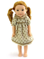 Polka Dot Dress Fits 14.5" Wellie Wisher American Girl Doll Clothing0