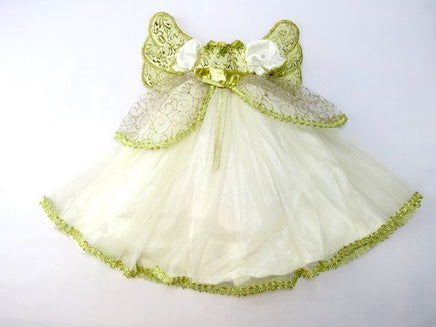 Gold Angel Dress Fits 14.5" Wellie Wisher American Girl Doll Clothing1