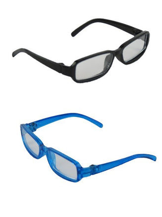 Black & Blue Glasses 2 Pack Fits 14.5" Wellie Wisher American Girl Doll Shoes0