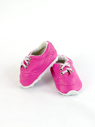 Hot Pink Slip On Sporty Sneakers Fits 18" American Girl Doll Clothing Shoes0