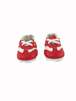 Red And White Sneakers Fits 14.5" Wellie Wisher American Girl Doll Shoes1