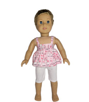 Pink Llama Capri Pant Set Fits 18" American Girl Doll Clothes0