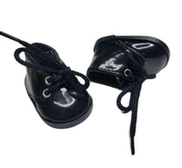 Black Shoes Fits 14.5" Wellie Wisher American Girl Doll Shoes1