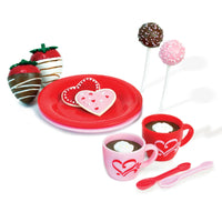 Hot Cocoa Dessert Set Fits 18" American Girl Doll Accessories Food2