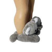 Koala Bear Slippers Fits 18" American Girl Doll Clothes Shoes1