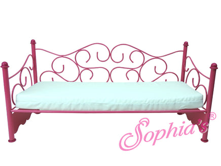 Hot Pink Day Bed Fits American Girl 18" Doll Furniture0