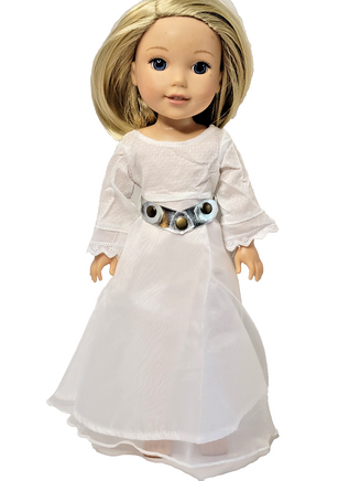 Galactic Princess Dress Fits 14.5" Wellie Wisher American Girl Doll Clothing0