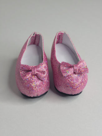 Pink Princess High Heel Shoes Fits 14.5" Wellie Wisher American Girl Doll Shoes2