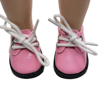 Pink Shoes Fits 14.5" Wellie Wisher American Girl Doll Shoes1