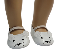 Little Bunny Shoes Fits 18" American Girl Doll Clothing Shoes0