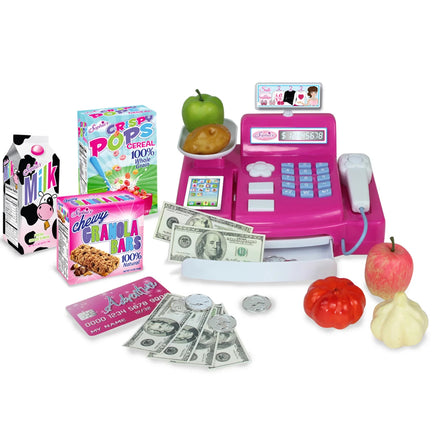 Cash Register & Food Doll Playset Fits 18" American Girl Doll Accessories Food0