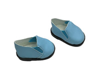 Blue Slip On Shoes Fits 14.5" Wellie Wisher American Girl Doll Shoes4
