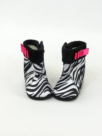 Zebra Print Boots Fits 18" American Girl Doll Clothing Shoes1