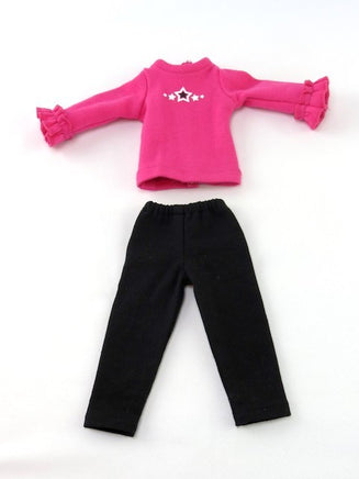 Star Puffer Vest Outfit Fits 14.5" Wellie Wisher American Girl Doll Clothing2