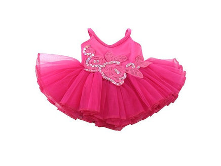 Hot Pink Tutu Ballerina Dress Fits 18" American Girl Doll Clothing1