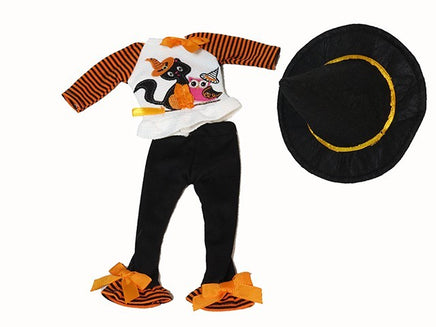 Kitty Owl Halloween Outfit Fits 14.5" Wellie Wisher American Girl Doll Clothing1