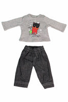 Small Packages Stocking Kitty Pant Set  Fits 18" American Boy Girl Doll Clothing2
