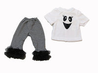 Ghost Pant Set Halloween Fits 18" American Girl Doll Clothing1
