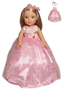 Pink Ball Gown Dress Fits 14.5" Wellie Wisher American Girl Doll Clothing0