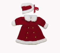 Red And White Coat Headpiece Fits 18" American Girl Doll Clothing2