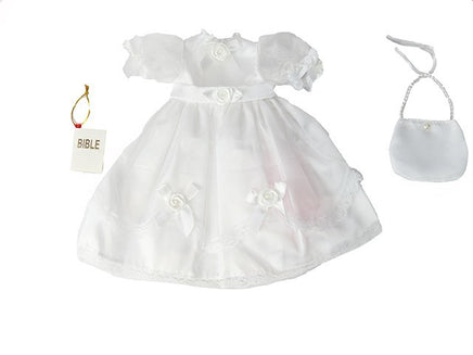 First Communion Dress Fits 14.5" Wellie Wisher American Girl Doll Clothes1