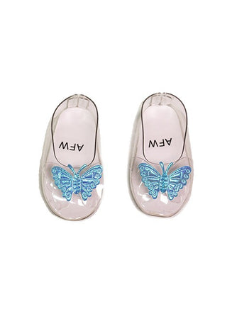 Blue Butterfly Princess Dress Shoes Fits 18" American Girl Doll Clothing Shoes1