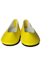 Yellow Slip On Dress Shoes Fits 18" American Girl Doll Clothing Shoes0