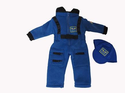Blue Astronaut Suit Hat Fits 18" American Boy Girl Doll Clothing1