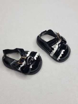 Black Bow Mary Jane Dress Shoes Fits 14.5" Wellie Wisher American Girl Doll3
