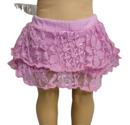 Pink Lace Skirt Fits 18" American Girl Doll Clothing0