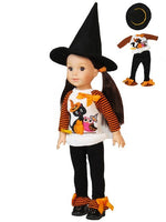 Kitty Owl Halloween Outfit Fits 14.5" Wellie Wisher American Girl Doll Clothing0