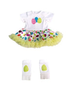 Easter Egg Tutu Dress Fits 14.5" Wellie Wisher American Girl Doll Clothing1