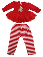 Rudolph Christmas Reindeer Pant Set Fits 18" American Girl Doll Clothing1