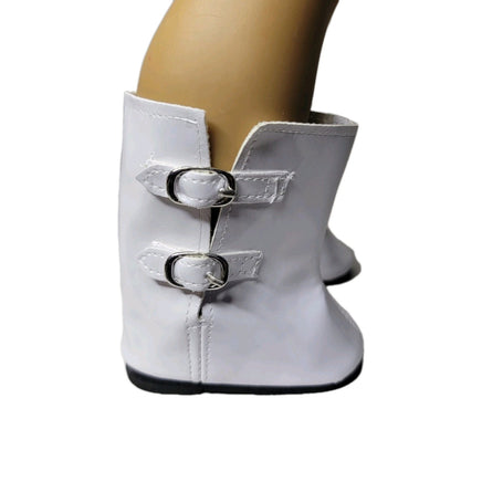 White Rain Boots Fits 18" American Girl Doll Clothes Shoes0