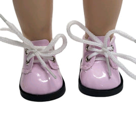 Light Pink Shoes Fits 14.5" Wellie Wisher American Girl Doll Shoes0