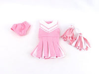 Light Pink Cheerleader Dress Fits 14.5 Wellie Wisher American Girl Doll Clothing2