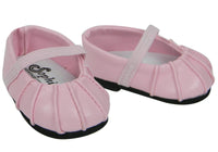 Pink Ballet Flats Fits 18" American Girl Doll Clothing Shoes0