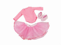 Pink Ballerina Dance Outfit Shoes Fits 18" American Girl Doll Clothing1