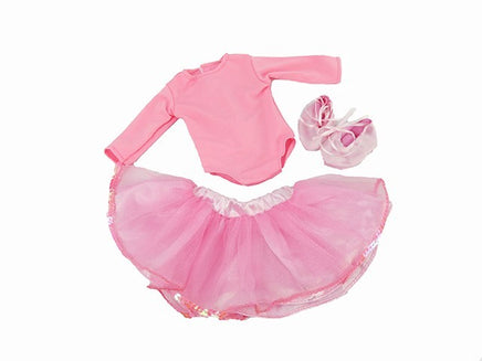 Pink Ballerina Dance Outfit Shoes Fits 18" American Girl Doll Clothing1