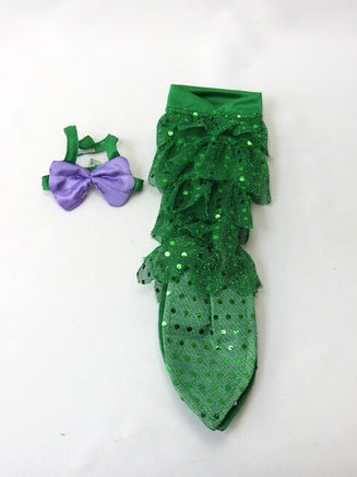Purple and Green Mermaid Outfit Fits 14.5" Wellie Wisher American Girl Clothing1