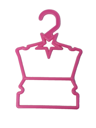 Pink Star Display Hangers 10 Pack Fits 14.5" Wellie Wisher American Girl Doll1