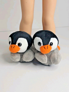 Penguin Slippers Fits 14.5" Wellie Wisher American Girl Doll Shoes0