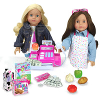 Cash Register & Food Doll Playset Fits 18" American Girl Doll Accessories Food2