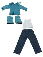 Teal Western Fringe Outfit Fits 14.5 Wellie Wisher American Girl Doll Clothes1