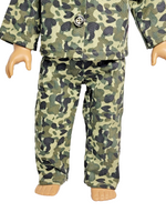 Camouflage Pant Set And Hat Fits 18" American Girl Doll Clothing3
