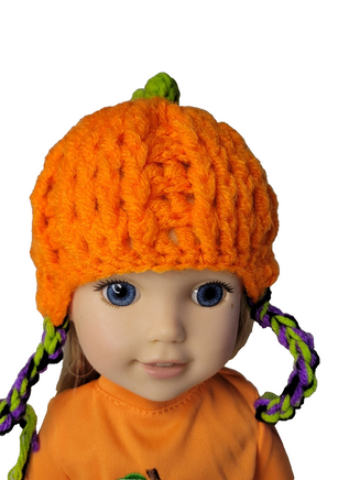 Pumpkin Outfit Fits 14.5" Wellie Wisher American Girl Doll Clothing1