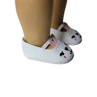 Bunny Slip On Dress Shoes Fits 18" American Girl Doll Clothes Shoes1