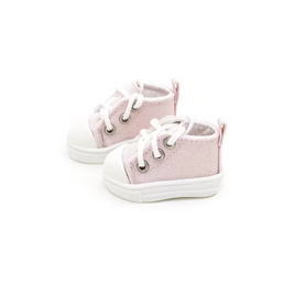 Light Pink Canvas Sneakers 5*2.2 cm Fits BJD Dolls0