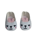 Bunny Shoes Fits 14.5" Wellie Wisher American Girl Doll Shoes1